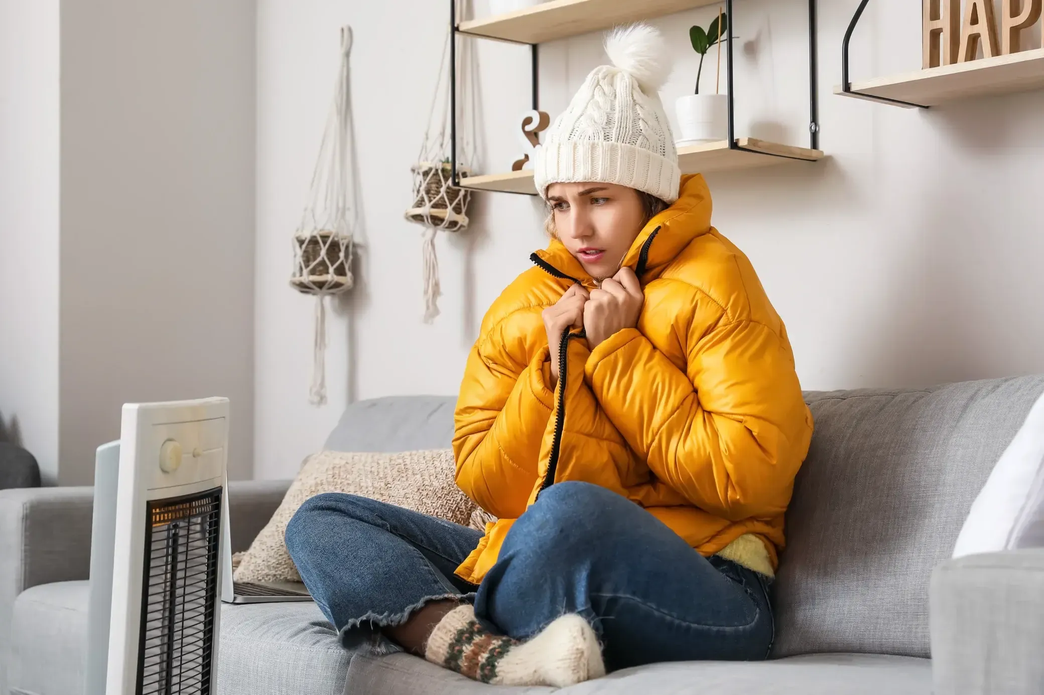 Heater in Winter