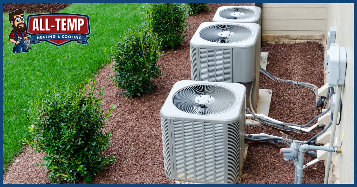 Picture of outdoor HVAC system
