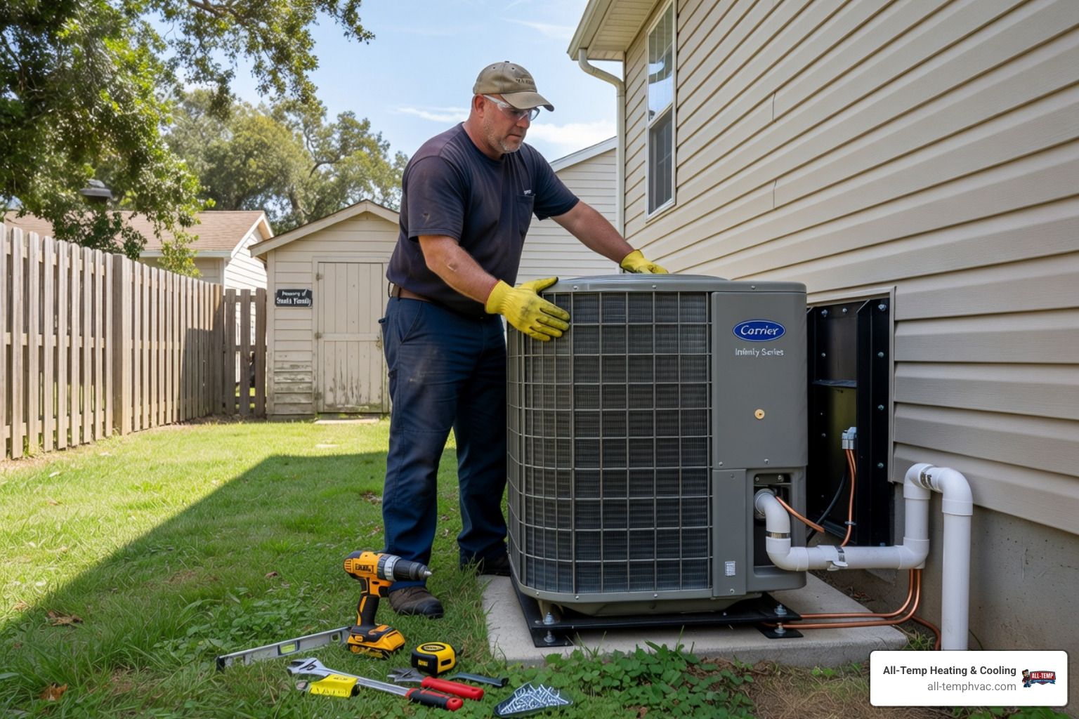 ac installation at home