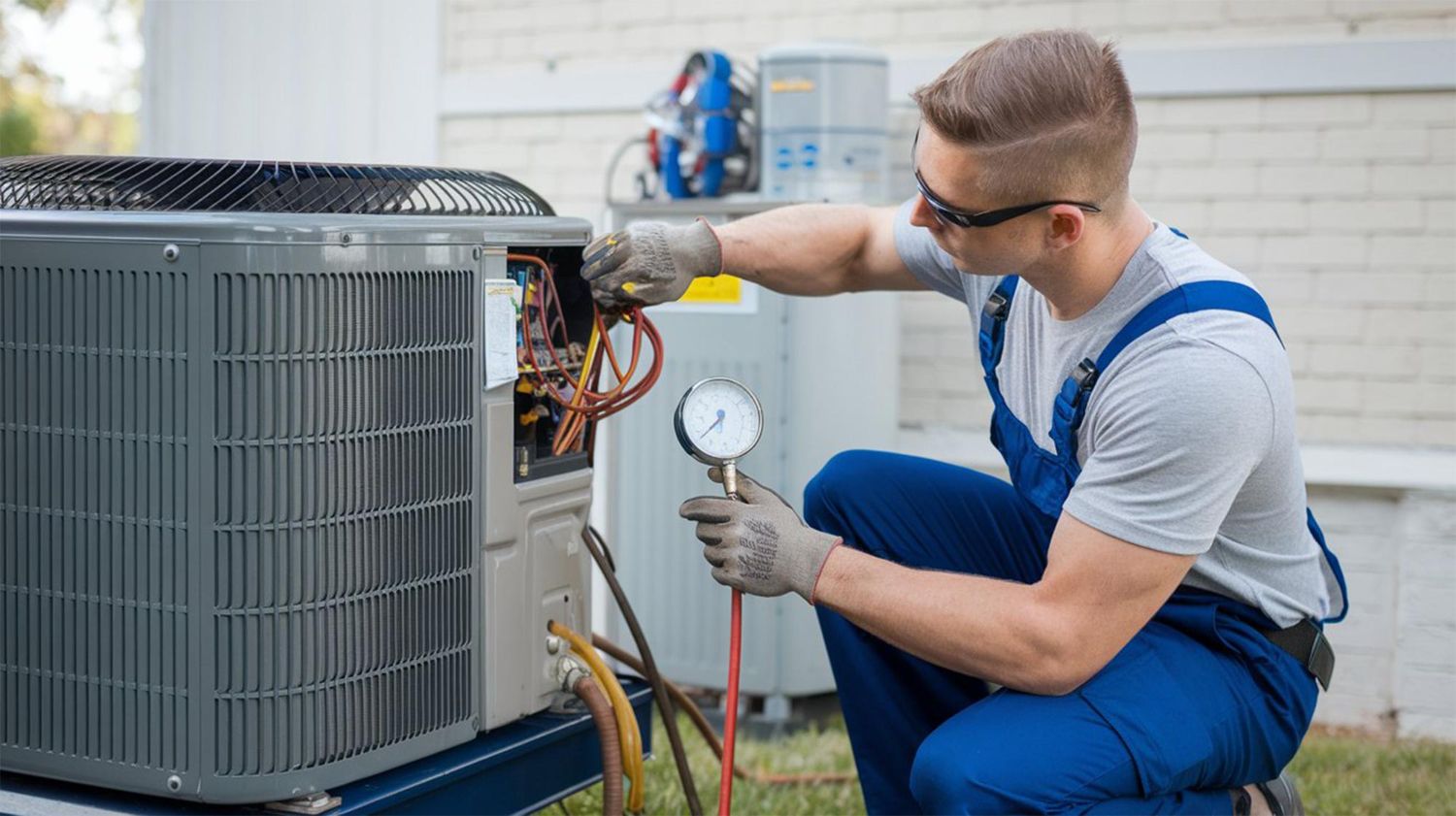 Home heating system service