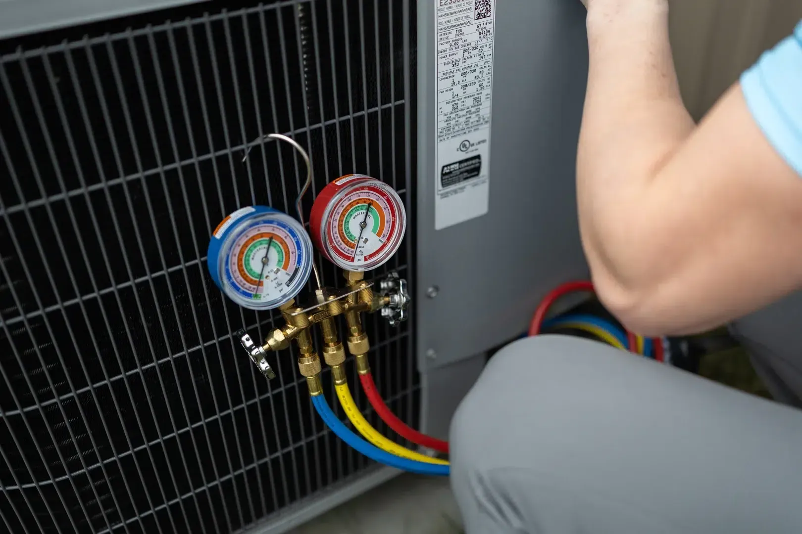 AC maintenance Staunton outdoor unit