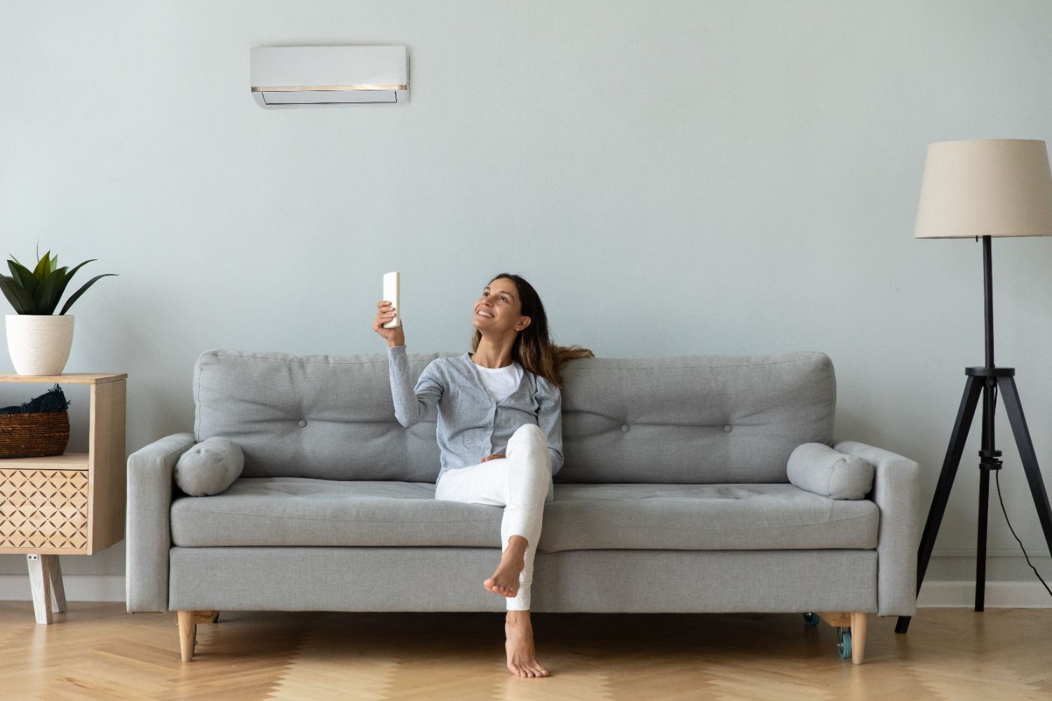 AC maintenance and service work