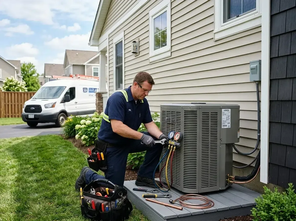 residential HVAC installation services